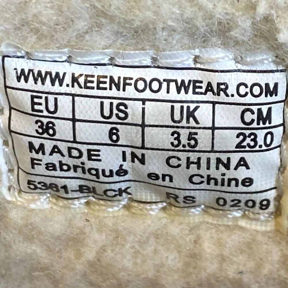 Keen Kaley Nubuck Leather Sherpa Boots Women’s Size 6